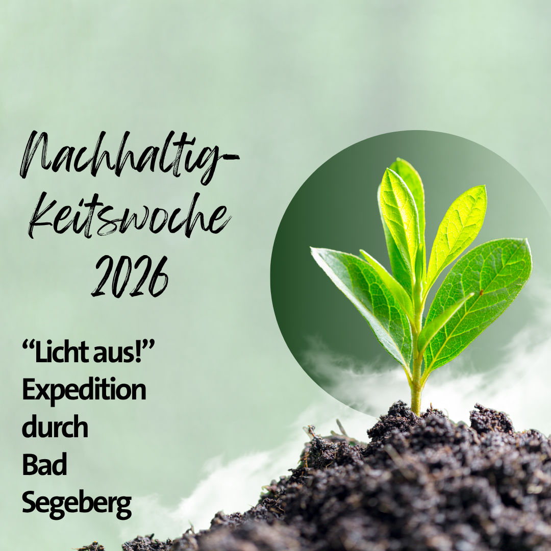 Nachhaltigkeitswoche-"Licht aus" Expedition durch Bad Segeberg