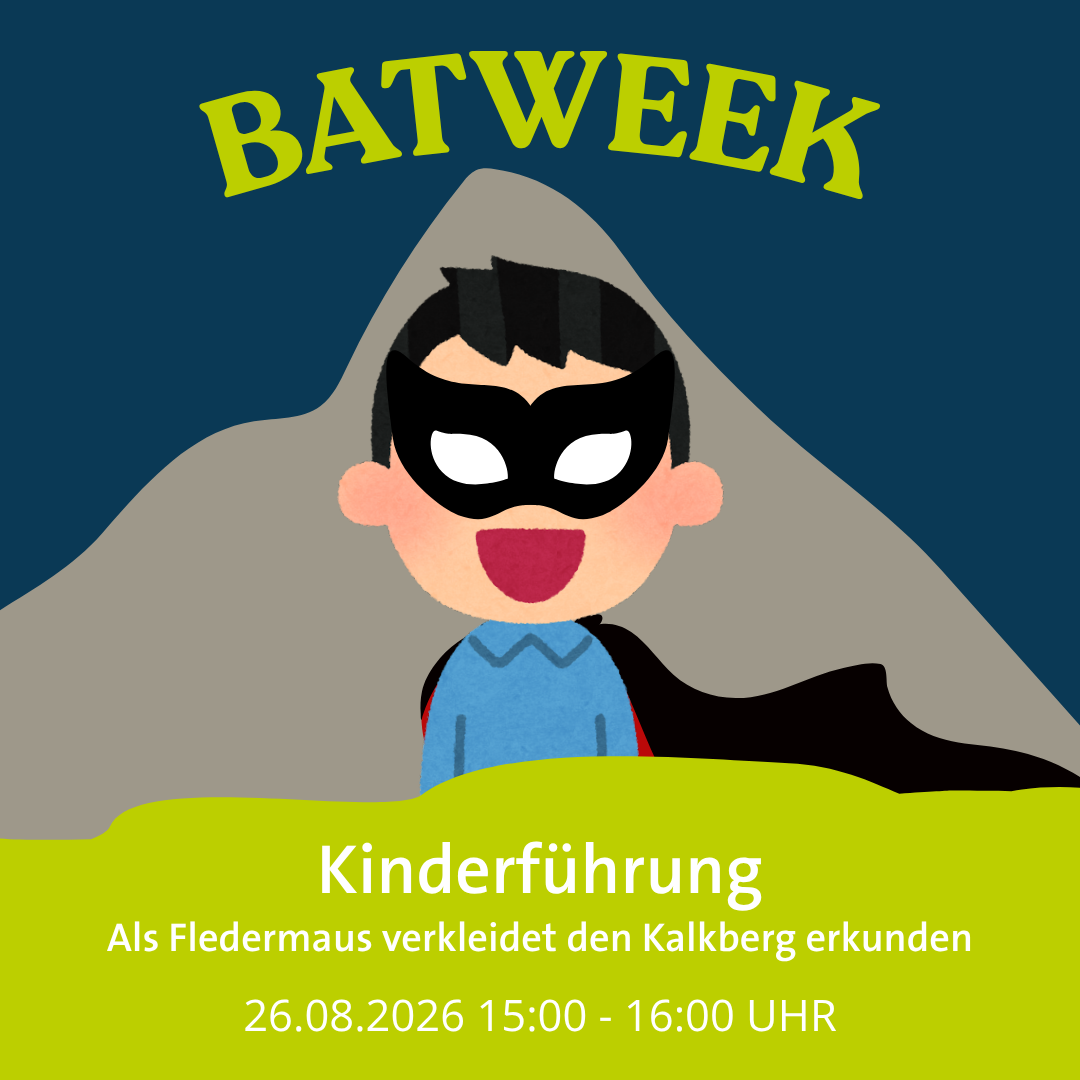 Bergwanderung für Kids: Als Fledermaus auf den Kalkberg