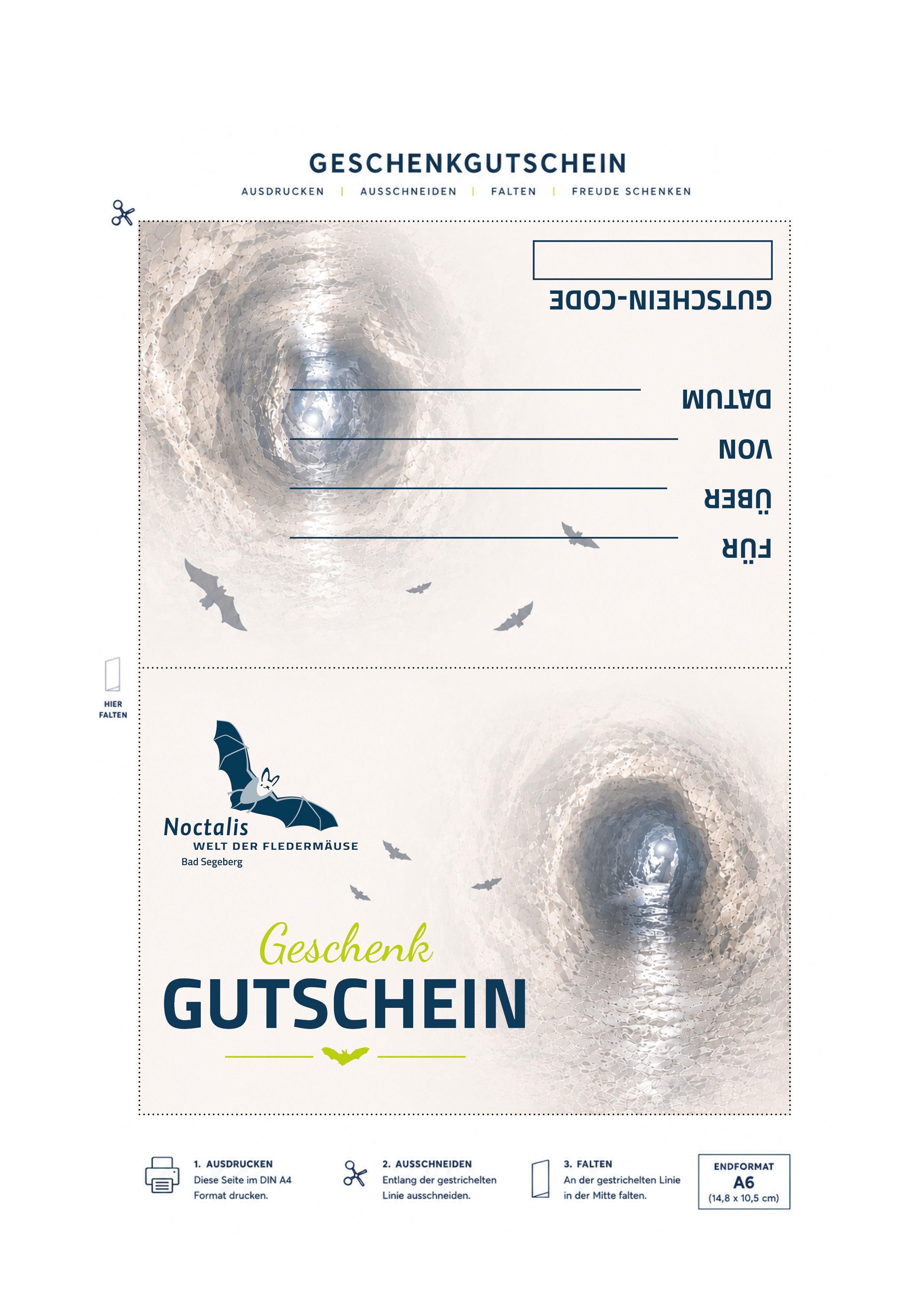 Digitaler Geschenkgutschein mit Guthaben