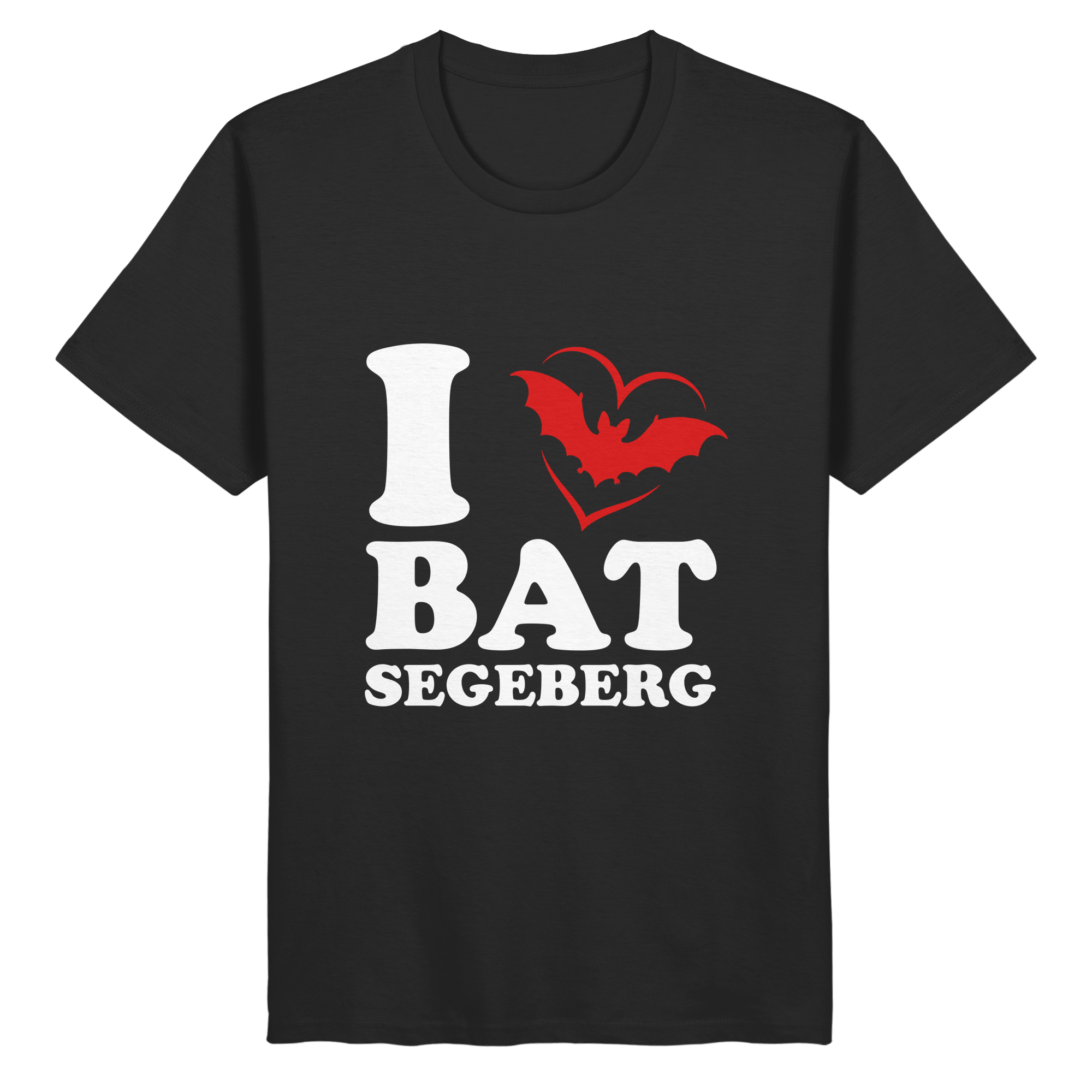 I LOVE BAT SEGEBERG - Organic Basic Shirt