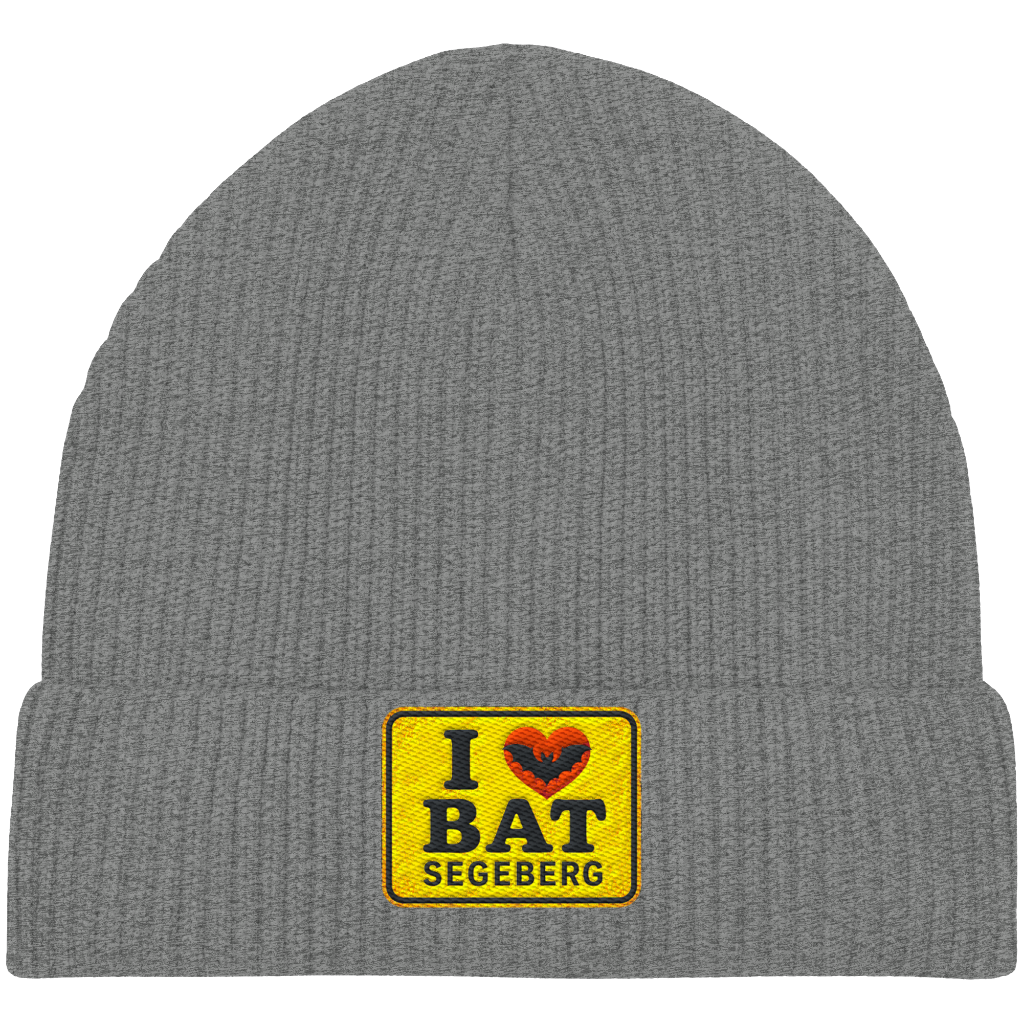 I Love Bat Segeberg Ortsschild - Organic Fisherman Beanie