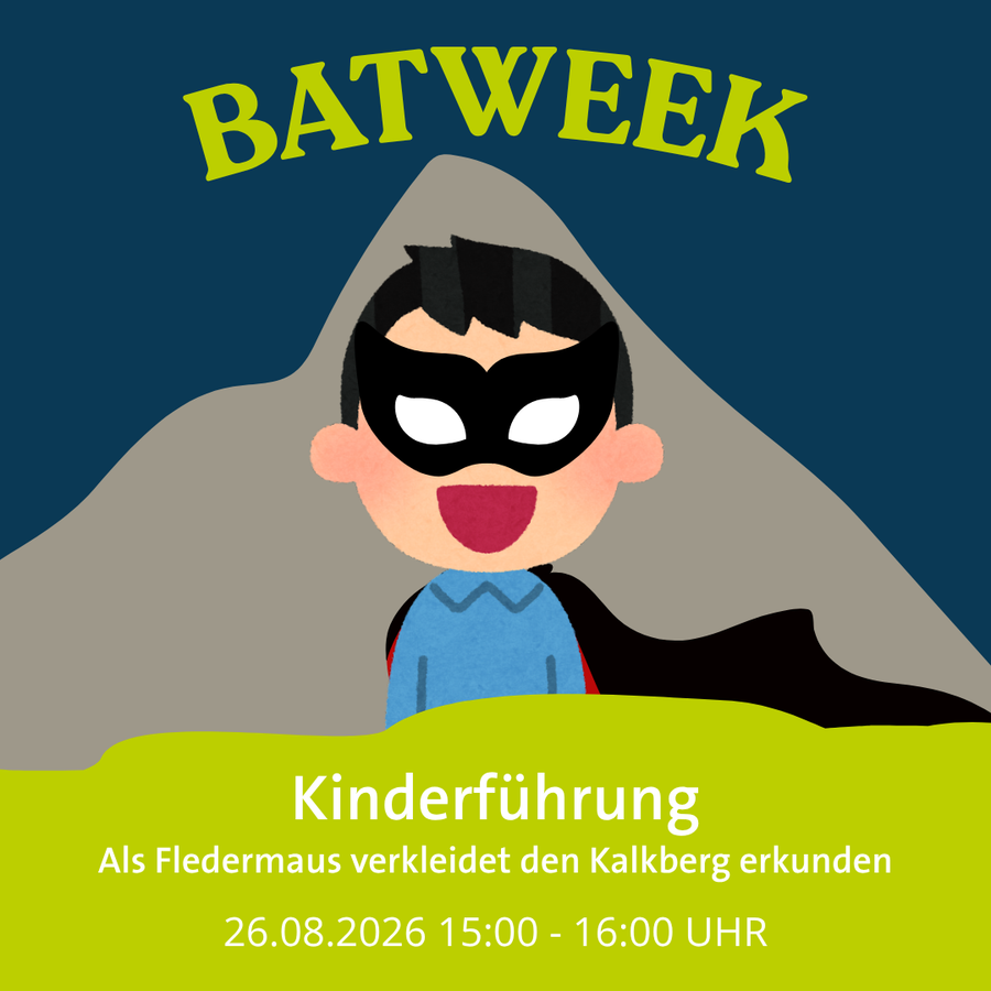 Bergwanderung für Kids: Als Fledermaus auf den Kalkberg