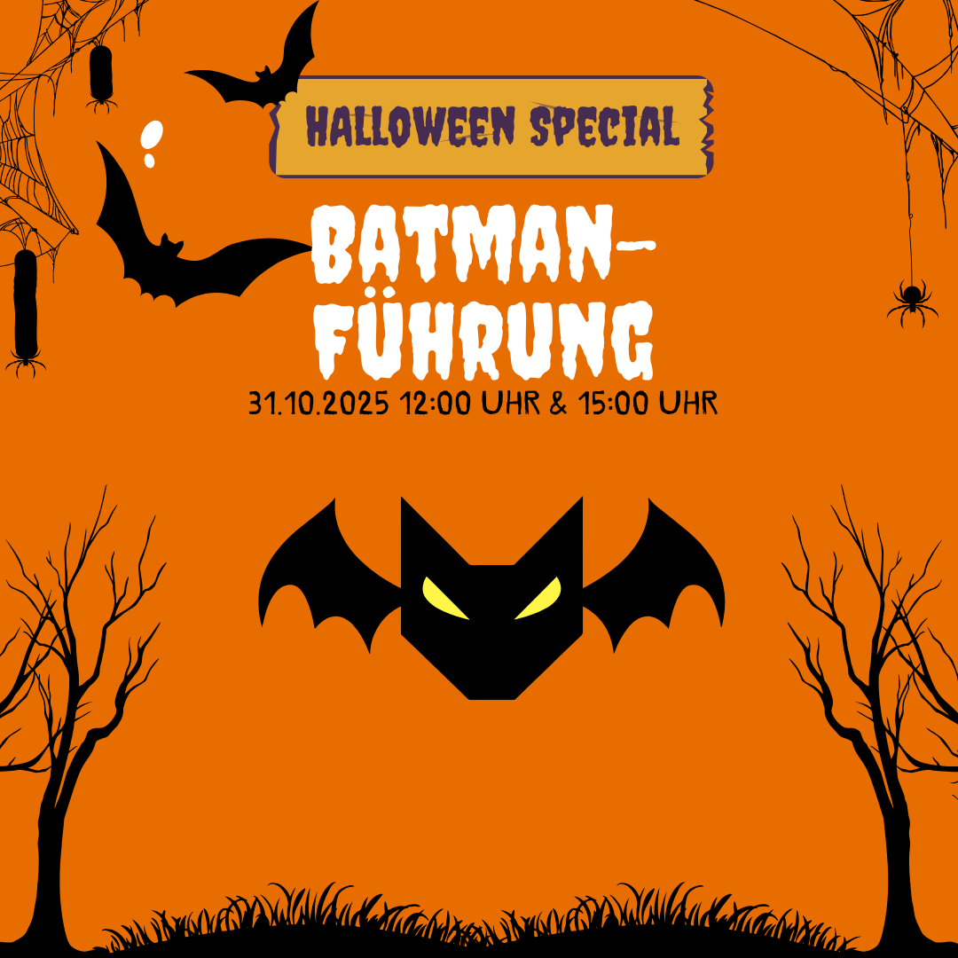 Führung durch das Reich der Fledermäuse mit Batman