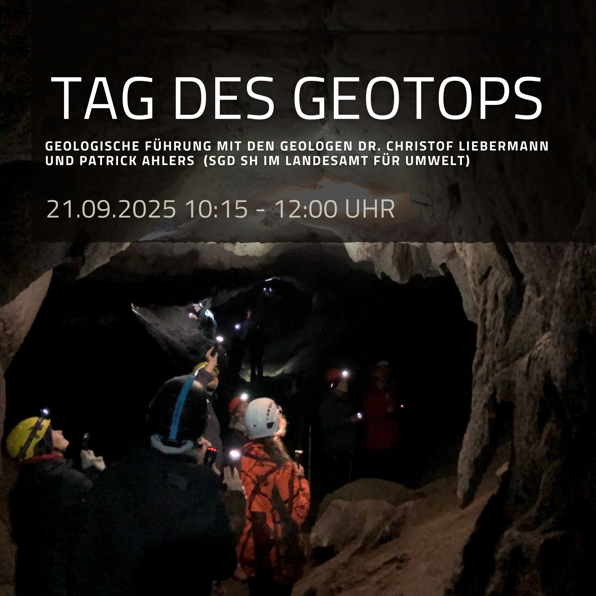 Tag des Geotops: Höhlen- und Bergführung
