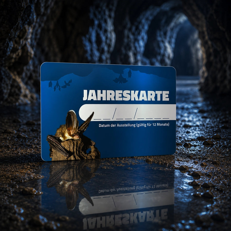 Jahreskarte Erlebnisausstellung "Noctalis - Welt der Fledermäuse"