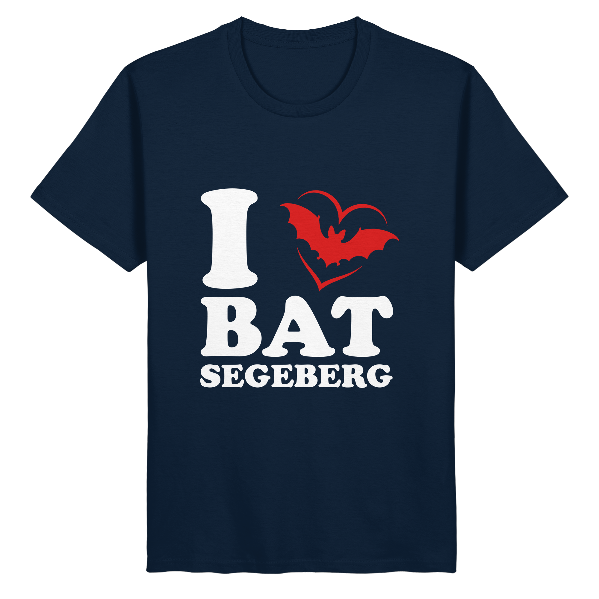 I LOVE BAT SEGEBERG - Organic Basic Shirt