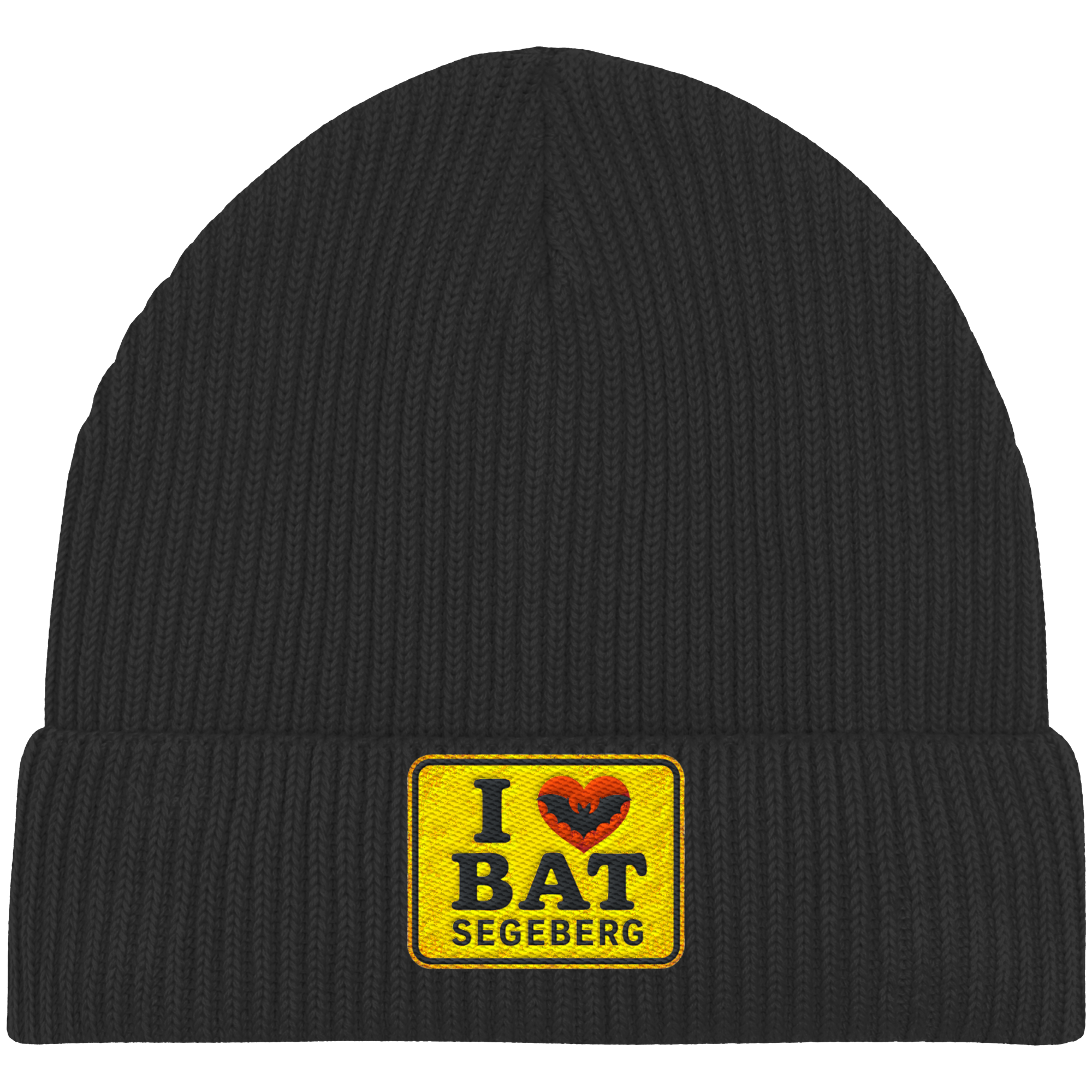 I Love Bat Segeberg Ortsschild - Organic Fisherman Beanie