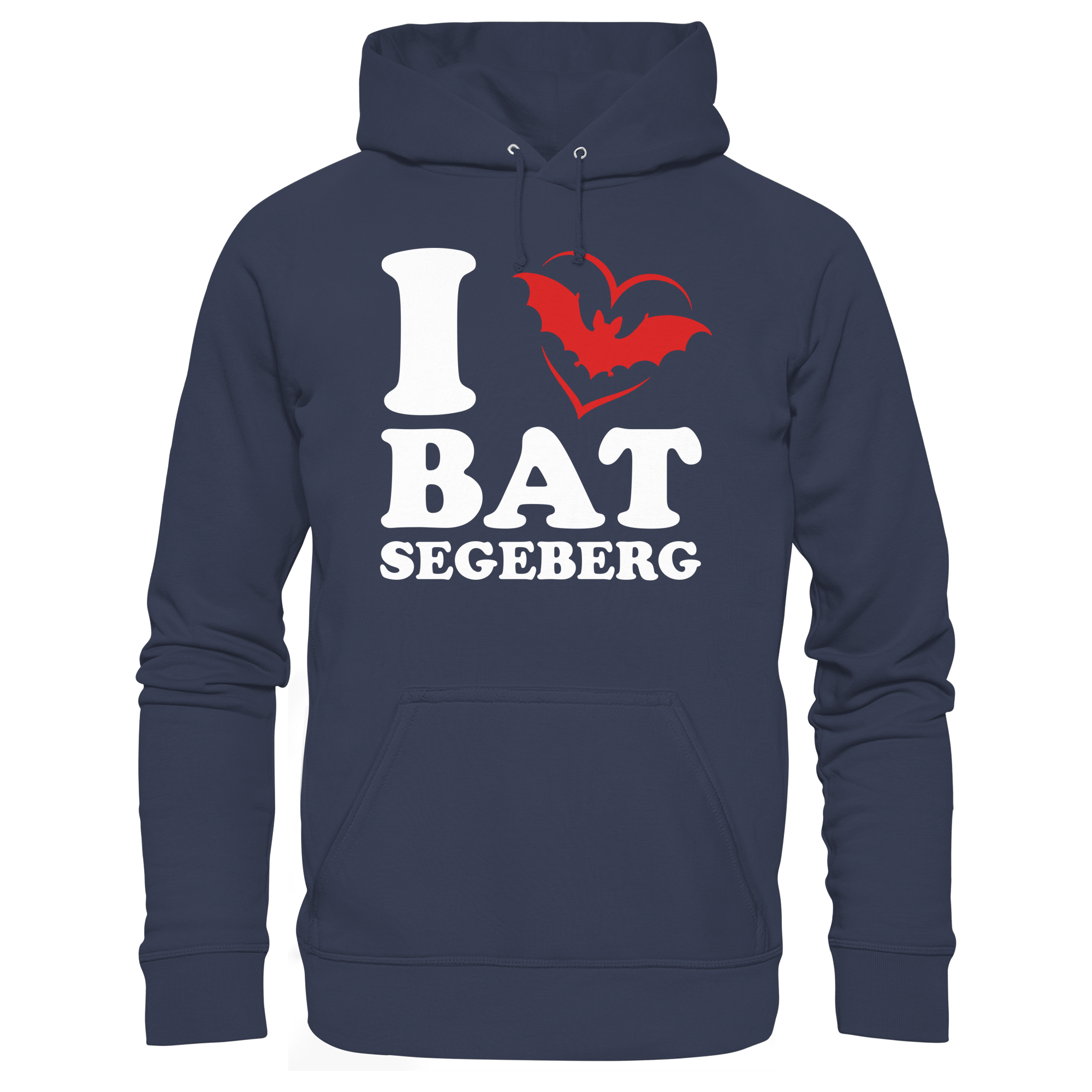 I LOVE BAT SEGEBERG - Premium Unisex Hoodie